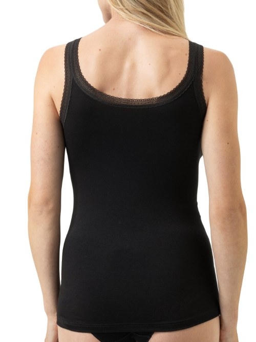 Mey Lingerie Modal Lace zwart top / shirt