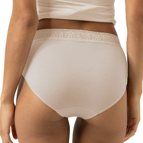 Mey Lingerie Modal Lace crème high brief