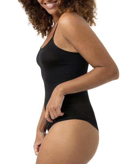 Mey Lingerie Modal Pure zwart spaghetti top