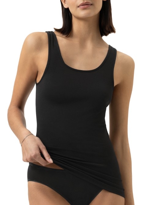 Mey Lingerie Modal Pure zwart top / shirt