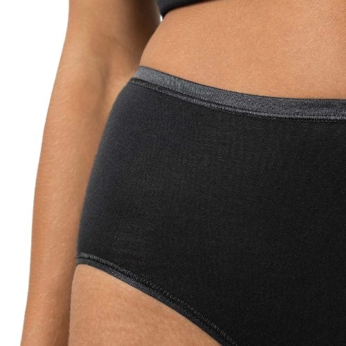Mey Lingerie Modal Pure zwart high brief