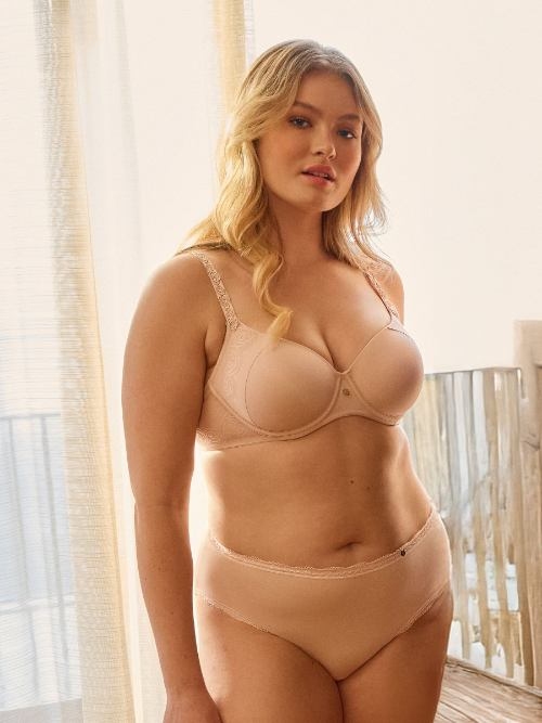 Lisca Everyday beige high brief