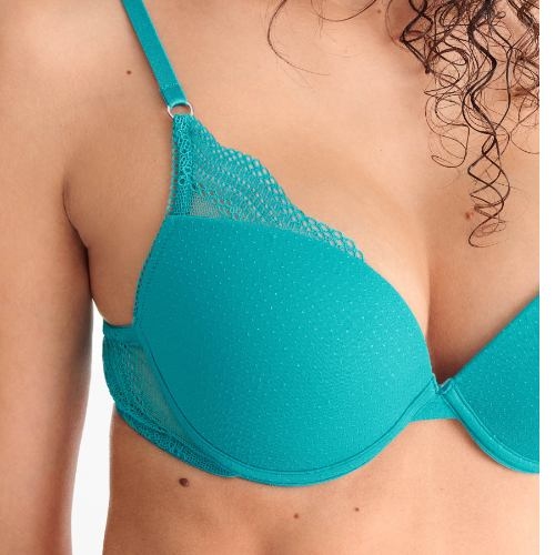 Lisca Fresh blauw push up bh
