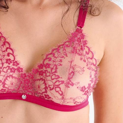 Lisca Highlight raspberry niet voorgevormde bh