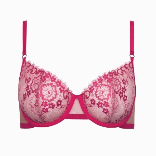 Lisca Highlight raspberry niet voorgevormde bh