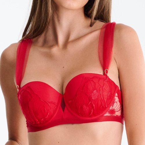 Lisca Miracle rood voorgevormde bh