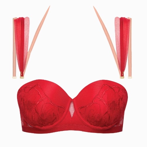 Lisca Miracle rood voorgevormde bh