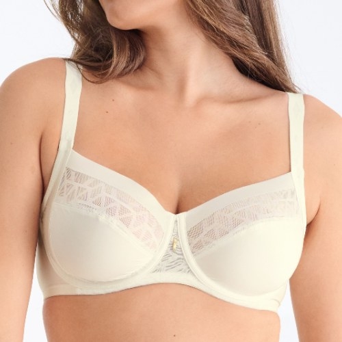 Lisca Opal crème niet voorgevormde bh