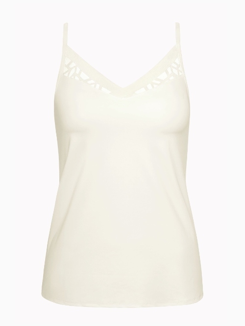 Lisca Opal crème spaghetti top