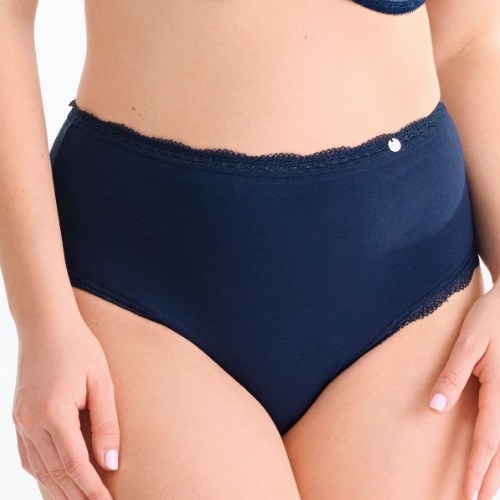 Lisca Everyday marine blauw high brief