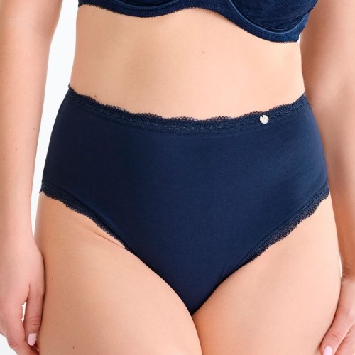 Lisca Everyday marine blauw high brief