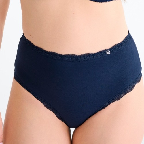 Lisca Everyday marine blauw high brief