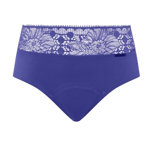 Chantelle Day to Night blauw menstruatieslip