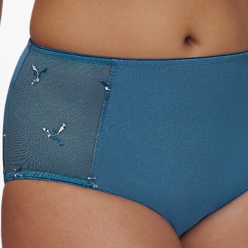 Chantelle Every Curve jeans blauw high brief
