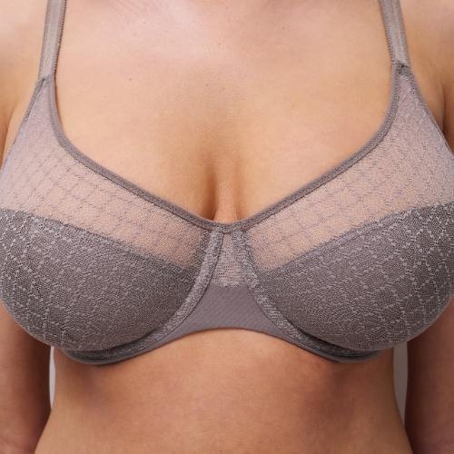 Chantelle Norah Chic taupe niet voorgevormde bh