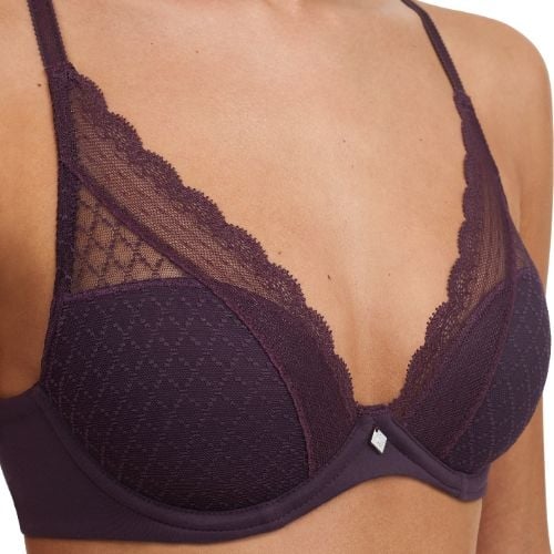 Chantelle Norah Chic aubergine voorgevormde bh