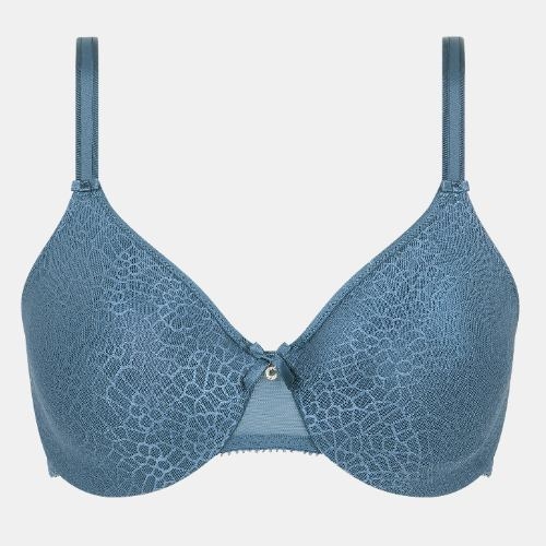 Chantelle Magnifique jeans blauw niet voorgevormde bh
