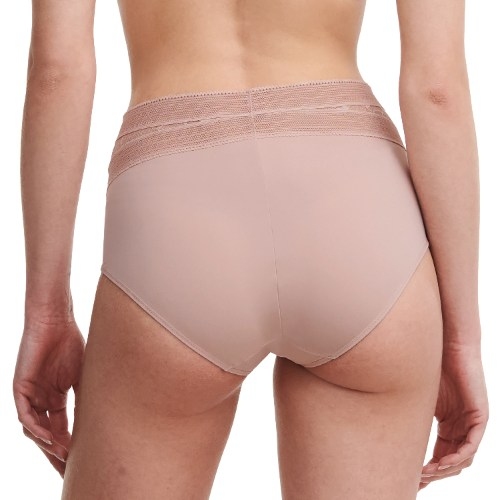 Chantelle True Lace powder high brief