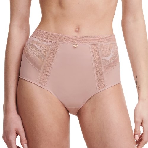 Chantelle True Lace powder high brief
