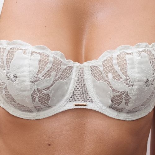 Chantelle Fleurs Signature wit niet voorgevormde bh