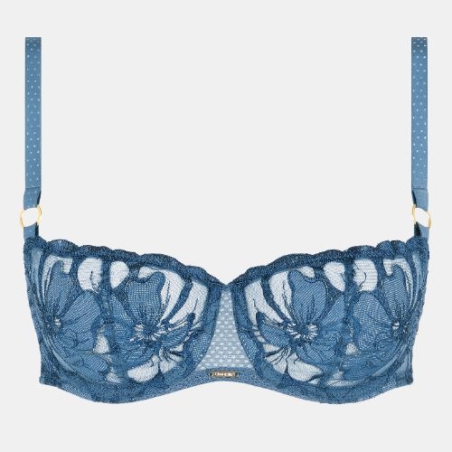 Chantelle Fleurs Signature jeans blauw niet voorgevormde bh