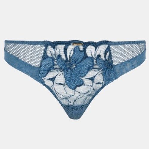 Chantelle Fleurs Signature jeans blauw slip