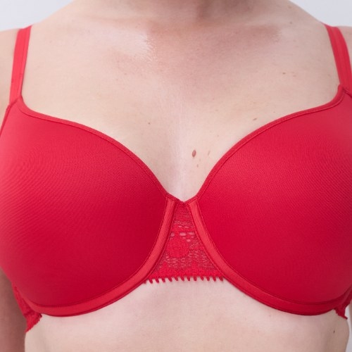 Chantelle Day to Night poppy red voorgevormde bh