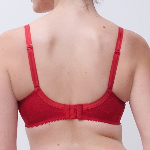 Chantelle Day to Night poppy red voorgevormde bh