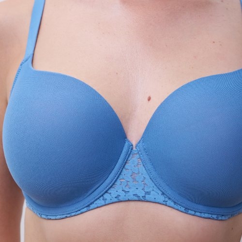 Chantelle Norah blauw voorgevormde bh