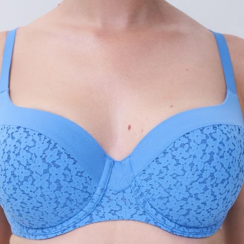 Chantelle Norah blauw voorgevormde bh
