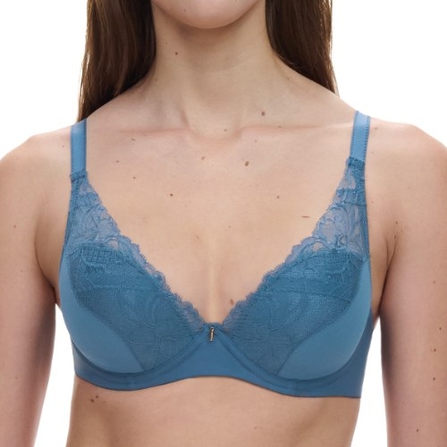 Chantelle Orangerie Dream jeans blauw voorgevormde bh