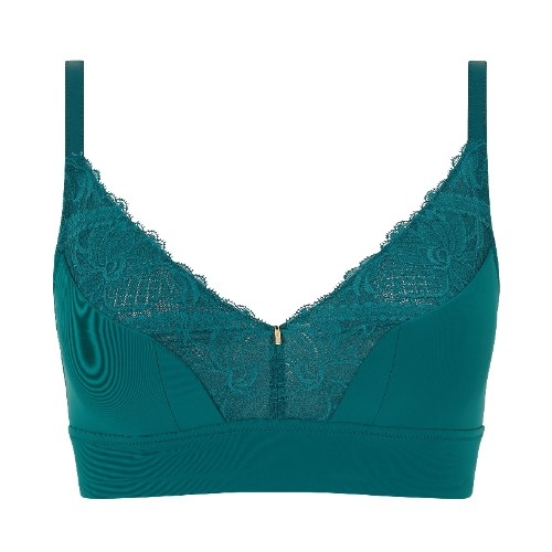 Chantelle Orangerie Dream groen wireless bh