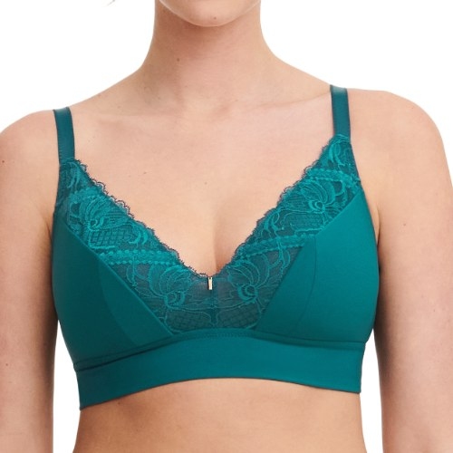 Chantelle Orangerie Dream groen wireless bh