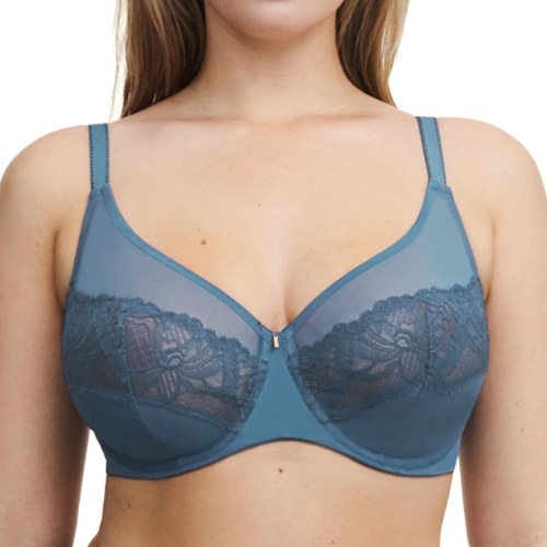 Chantelle Orangerie Dream jeans blauw niet voorgevormde bh