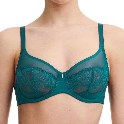 Chantelle Orangerie Dream groen niet voorgevormde bh