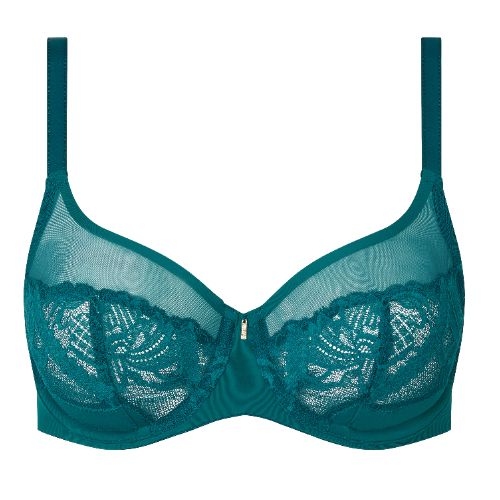 Chantelle Orangerie Dream groen niet voorgevormde bh