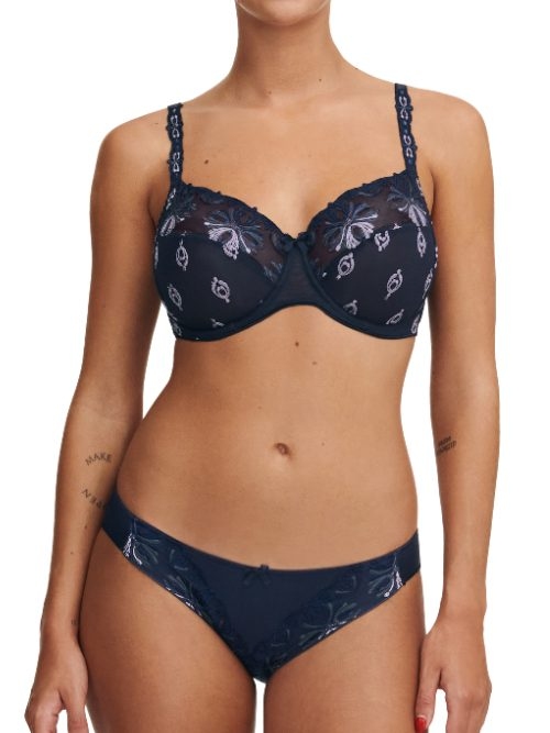Chantelle Champ Elysees marine blauw slip