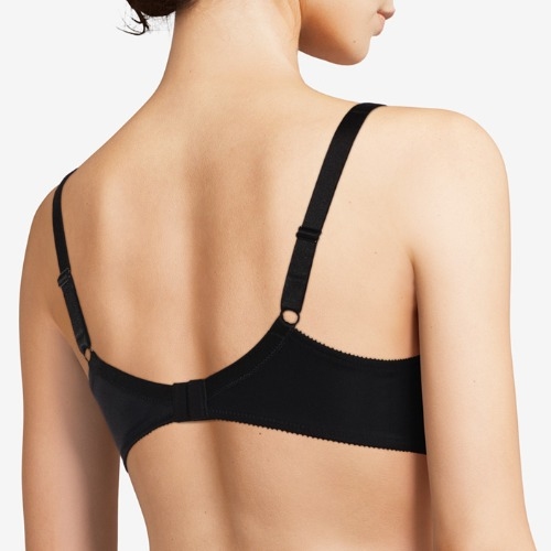 Chantelle Basic Invisible zwart voorgevormde bh