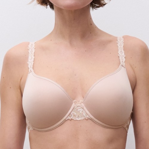 Chantelle Champ Elysees zand voorgevormde bh