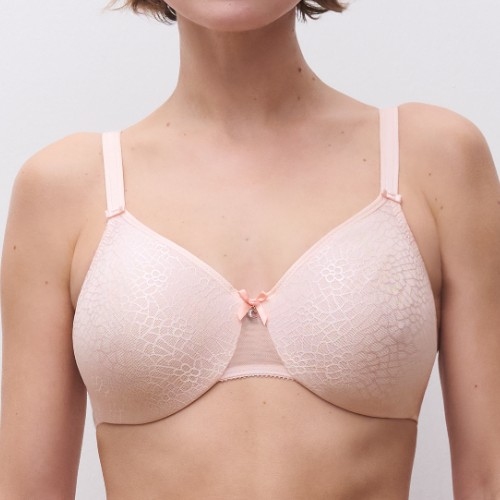 Chantelle Magnifique pastel roze niet voorgevormde bh
