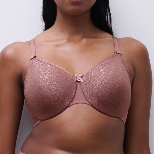 Chantelle Magnifique roze niet voorgevormde bh