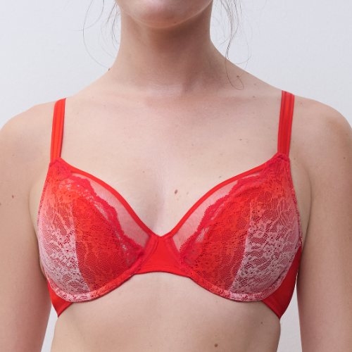 Chantelle Crush rood voorgevormde bh