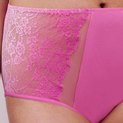 Chantelle Crush roze high brief