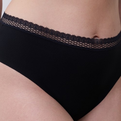 Chantelle Cozy Chic zwart high brief