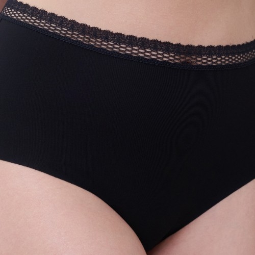 Chantelle Cozy Chic zwart high brief