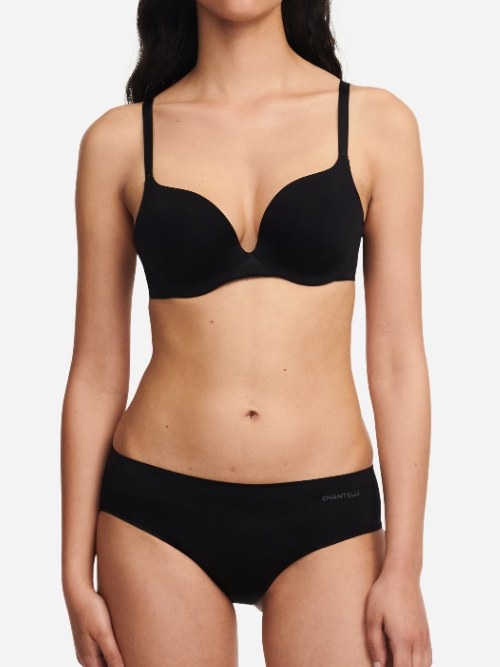 Chantelle Essentiall zwart push up bh