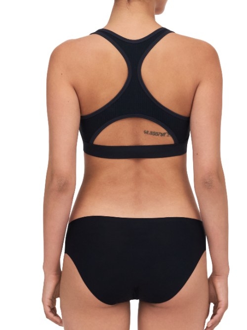 Chantelle Cotton Comfort zwart wireless bh