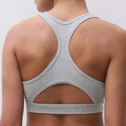 Chantelle Cotton Comfort grijs wireless bh