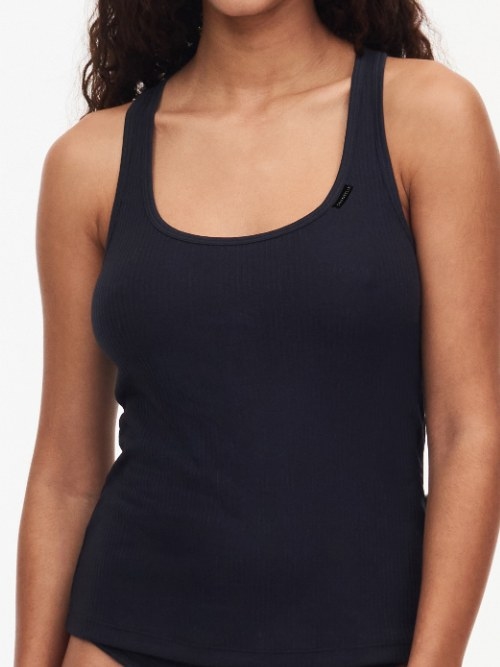 Chantelle Cotton Comfort zwart top / shirt