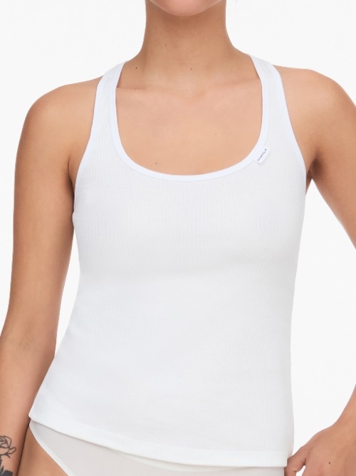 Chantelle Cotton Comfort wit top / shirt